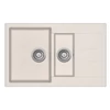Kép 1/3 - EVIDO Cubo 6S compact gránit mosogató 800x500 bézs