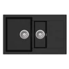 Kép 1/3 - EVIDO Cubo 6S compact gránit mosogató 800x500 antracit