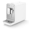 Kép 2/2 - SMEG AUTOMATA KÁVÉGÉP, Medium, szálcsiszolt alumínium front, tejhabosító funkció, fehér