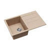 Kép 3/4 - EVIDO Cubo 45S gránit mosogató 780x500 avena
