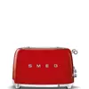 Kép 1/2 - SMEG retro 2x2-szeletes kenyérpirító, piros