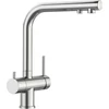 Kép 3/8 - BLANCO FONTAS II csaptelep, PVD Steel, magas nyomású