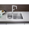 Kép 2/6 - BLANCO ZEROX 340/180-IF/A mosogatótálca, selyemfényű rozsdamentes acél, excenterrel
