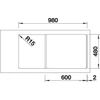 Kép 3/4 - BLANCO SONA XL 6 S vulkánszürke exc.n.