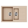 Kép 1/4 - EVIDO Cubo 6S compact gránit mosogató800x500 avena