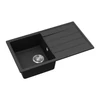 Kép 3/4 - EVIDO Easy 45S gránit mosogató, 760 x 440 mm, antracit