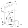 Kép 4/5 - FALMEC DOWN DRAFT pultba építhető páraelszívó, 120 cm, inox, (motor nélkül)