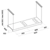 Kép 5/5 - FALMEC LIGHT sziget páraelszívó, 180 cm, fekete