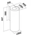 Kép 2/2 - FALMEC POLAR EVO fali páraelszívó, 35 cm, inox