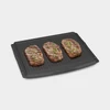 Kép 2/5 - SMEG BBQ GRILLSÜTŐ LAP, 60 cm sütőhöz, kétoldalas bordázott és sima felületű, teflon bevonattal