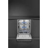 Kép 5/5 - SMEG BEÉPÍTHETŐ MOSOGATÓGÉP, 60 cm, 13 teríték, 10+1 funkció, 7 hőmérséklet, 43dB, inox front és fogantyú