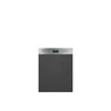 Kép 1/5 - SMEG BEÉPÍTHETŐ MOSOGATÓGÉP, félintegrált, 60 cm, 13 teríték, 10+1 funkció, 7 hőmérséklet, 3 FlexiDuo kosár, inox panel