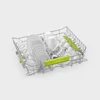 Kép 4/5 - SMEG BEÉPÍTHETŐ MOSOGATÓGÉP, félintegrált, 60 cm, 13 teríték, 10+1 funkció, 7 hőmérséklet, 3 FlexiDuo kosár, inox panel