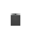 Kép 1/5 - SMEG BEÉPÍTHETŐ MOSOGATÓGÉP, félintegrált, 60 cm, 13 teríték, 5 funkció, 3 hőmérséklet, inox panel