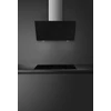 Kép 3/4 - SMEG UNIVERSALE design vertikális fali páraelszívó, 90 cm, fekete üveg, inox kürtő