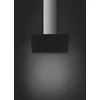 Kép 4/4 - SMEG UNIVERSALE design vertikális fali páraelszívó, 90 cm, fekete üveg, inox kürtő