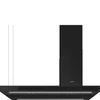 Kép 1/5 - SMEG UNIVERSALE design függesztett páraelszívó, 120 cm, matt fekete, LED