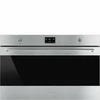 Kép 1/2 - SMEG PIROLITIKUS HŐLÉGKEVERÉSES XL SÜTŐ, Classica design, 90 cm, ES LCD, inox