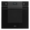 Kép 1/2 - SMEG HŐLÉGKEVERÉSES SÜTŐ, Linea design, 60 cm, CS LCD, mélyfekete üveg