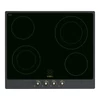 Kép 2/2 - SMEG KERÁMIA FŐZŐLAP, Colonial design, 60 cm, 4 főzőzóna, antracit