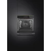 Kép 4/5 - SMEG KOMBINÁLT GŐZSÜTŐ, Dolce Stil Novo design, Galileo, 60 cm, nagy TFT, fekete üveg, réz dísz