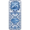 Kép 1/5 - SMEG KOMBINÁLT HŰTŐ ÉS FAGYASZTÓ, retro, 60,1x150 cm, jobb oldali pántok, D&G Blu Mediterraneo kollekció