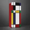Kép 2/4 - SMEG KOMBINÁLT HŰTŐ ÉS FAGYASZTÓ, retro, 60,1x150 cm, jobb oldali pántok, multicolor