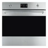 Kép 1/5 - SMEG KOMBINÁLT PIROLITIKUS SÜTŐ, GŐZFUNKCIÓVAL, Classica design, Galileo, 60 cm, ES LCD, inox