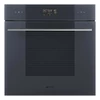 Kép 1/5 - SMEG KOMBINÁLT PIROLITIKUS SÜTŐ, GŐZFUNKCIÓVAL, Linea design, Galileo, 60 cm, ES LCD, neptune szürke üveg