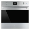 Kép 1/5 - SMEG KOMBINÁLT SÜTŐ, GŐZFUNKCIÓVAL, Classica design, Galileo, 60 cm, CS LCD, inox