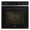 Kép 1/2 - SMEG KOMBINÁLT SÜTŐ, GŐZFUNKCIÓVAL, Selezione design, Galileo, 60 cm, CS LCD, fekete üveg