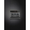 Kép 3/5 - SMEG KOMPAKT KOMBINÁLT GŐZSÜTŐ, Dolce Stil Novo design, Galileo, 45 cm, nagy TFT, fekete üveg, réz dísz