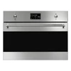 Kép 1/5 - SMEG KOMPAKT KOMBINÁLT MIKROHULLÁMÚ SÜTŐ, Classica design, Galileo, 45 cm, ES LCD, inox