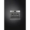 Kép 3/5 - SMEG KOMPAKT KOMBINÁLT MIKROHULLÁMÚ SÜTŐ, Classica design, Galileo, 45 cm, ES LCD, inox