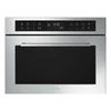 Kép 1/5 - SMEG KOMPAKT KOMBINÁLT MIKROHULLÁMÚ SÜTŐ, Selezione design, 45 cm, ES LCD, inox