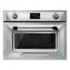 Kép 1/2 - SMEG KOMPAKT KOMBINÁLT MIKROHULLÁMÚ SÜTŐ, Victoria design, Galileo, 45 cm, ES LCD, inox