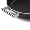 Kép 3/5 - SMEG MÉLY SERPENYŐ, 28 cm, edzett üveg fedél, rozsdamentes acél fogantyú, fekete