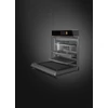 Kép 4/5 - SMEG OMNICHEF HÁROM AZ EGYBEN SÜTŐ, Dolce Stil Novo design, Galileo, 60 cm, nagy TFT, fekete üveg, réz dísz