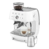 Kép 3/4 - SMEG ŐRLŐVEL KOMBINÁLT ESPRESSO KÁVÉFŐZŐ, retro, fehér
