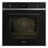 Kép 1/2 - SMEG PIROLITIKUS HŐLÉGKEVERÉSES SÜTŐ, Selezione design, 60 cm, CS LCD, fekete üveg