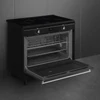 Kép 2/5 - SMEG SZABADONÁLLÓ TŰZHELY, Classica design, 90 cm, 1 sütőtér, 8 funkció, indukciós főzőlap, fekete