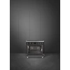 Kép 3/5 - SMEG SZABADONÁLLÓ TŰZHELY, Classica design, 90 cm, 1 sütőtér, indukciós főzőlap, inox gombok és fogantyúk, matt fekete