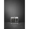 Kép 3/5 - SMEG SZABADONÁLLÓ TŰZHELY, Classica design, 90 cm, 2 sütőtér, 8 funkció, gáz főzőlap, fekete üveg/rozsdamentes acél