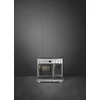 Kép 3/5 - SMEG SZABADONÁLLÓ TŰZHELY, Classica design, 90 cm, 2 sütőtér, indukciós főzőlap, inox
