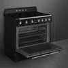 Kép 3/5 - SMEG SZABADONÁLLÓ TŰZHELY, Victoria design, 90 cm, 1 sütőtér, 9 funkció, indukciós főzőlap, fekete