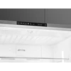 Kép 4/5 - SMEG SZABANONÁLLÓ HŰTŐ ÉS FAGYASZTÓ, 90,8x182 cm, E energiaosztály, LED kijelző, francia ajtó, inox