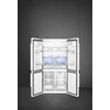 Kép 2/3 - SMEG SZABANONÁLLÓ HŰTŐ ÉS FAGYASZTÓ, 90,8x182 cm, E energiaosztály, külső LED kijelző, francia ajtó, fehér