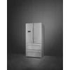 Kép 3/5 - SMEG SZABANONÁLLÓ HŰTŐ ÉS FAGYASZTÓ, francia ajtó, 84x182, E energiaosztály, külső LED kijelző, francia ajtó, inox