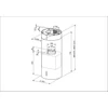 Kép 2/3 - SMEG UNIVERSALE design hengeres sziget páraelszívó, 37 cm, inox