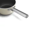 Kép 3/5 - SMEG SZÓSZOS EDÉNY, 20 cm, edzett üveg fedél, rozsdamentes acél fogantyú, bézs